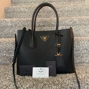 Prada Saffiano Cuir Double